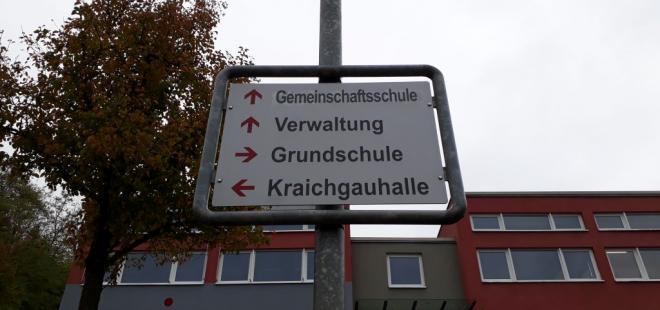 Neue F&uuml;hrung an der Kraichgauschule...